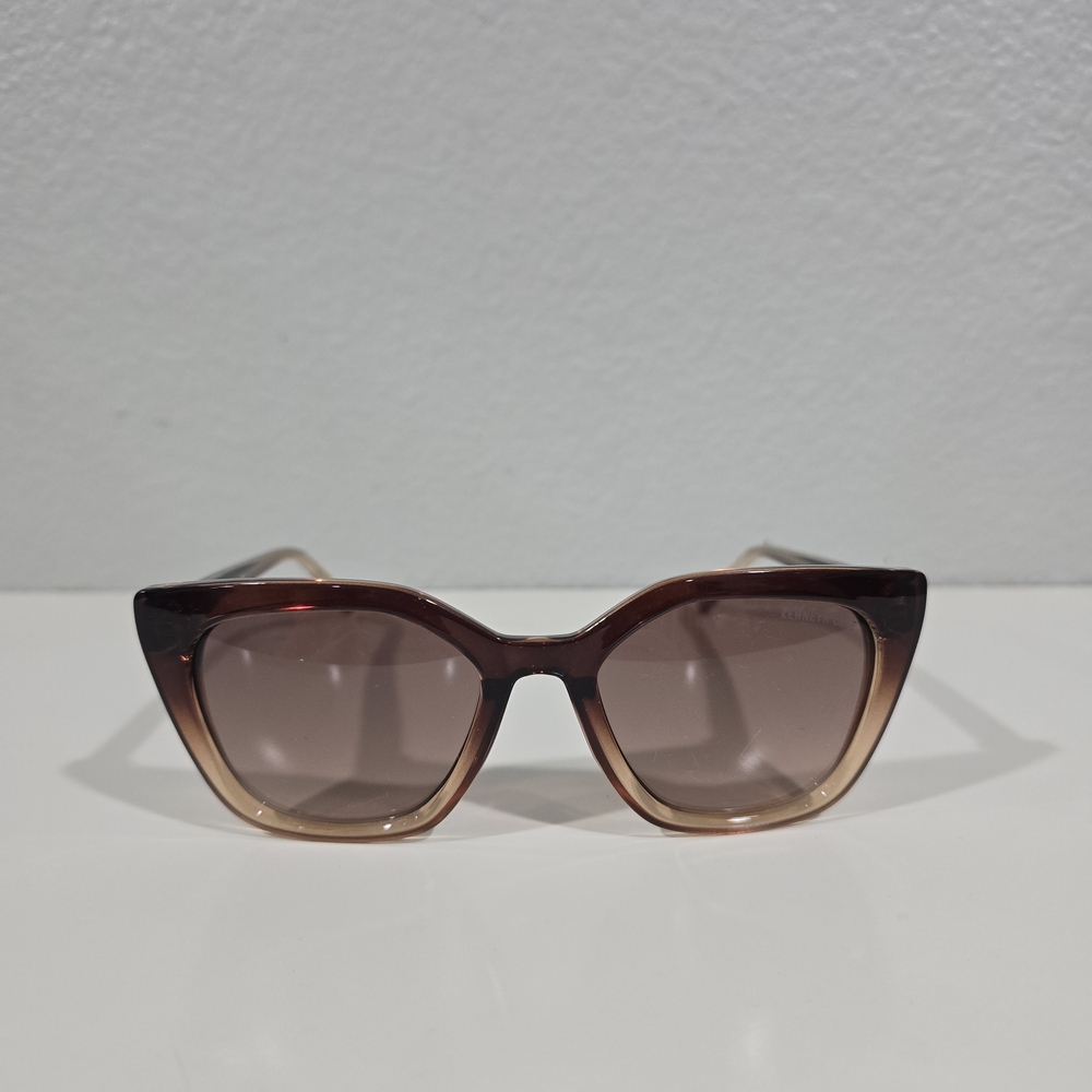 Kenneth Cole Chic Gradient Brown Sunglasses NWOT